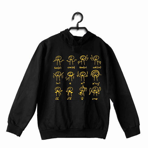 Nerd Physics MATH DANCE UNISEX HOODIE Sweatshirts